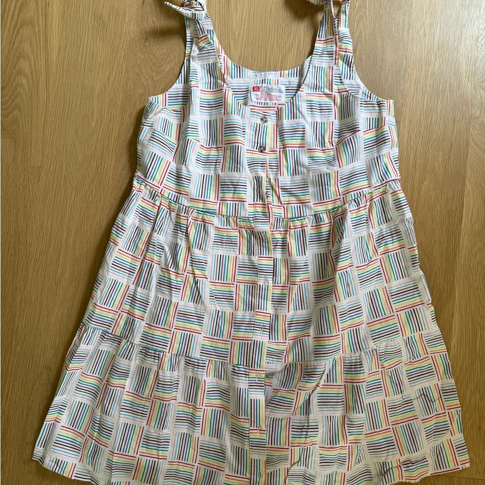 Target Pride Rainbow Linen Dress size XL